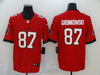 Image of Men's Tampa Bay Buccaneers Rob Gronkowski Jersey #87 Vapor Limited Stitched - RepandTory